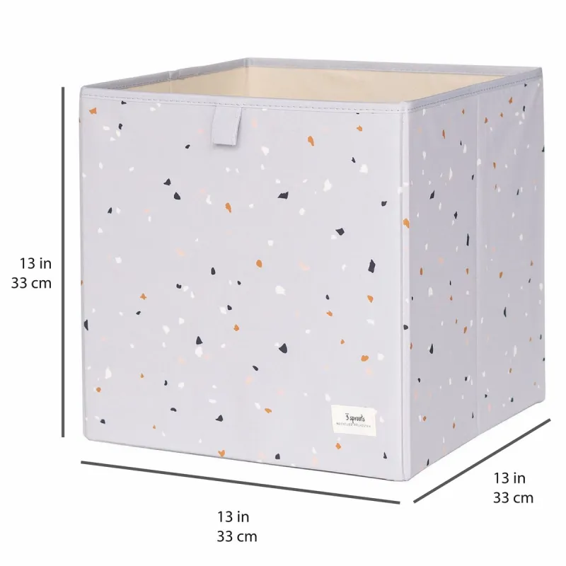 3 SPROUTS Úložný box Recycled Terrazzo/Light Gray
