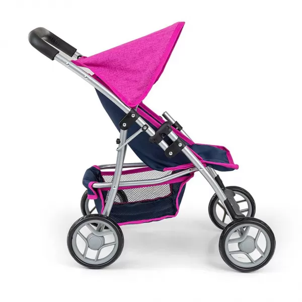 Milly Mally Dětský sportovní kočárek pro panenky Natalie Prestige Navy