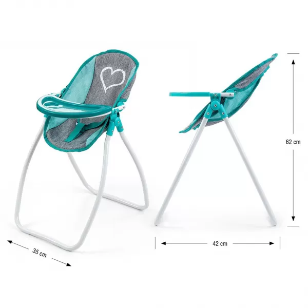 Milly Mally Dětská sada pro panenky Elsa Prestige mátová