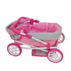 Milly Mally Dětský kočárek pro panenky Alice Prestige Pink