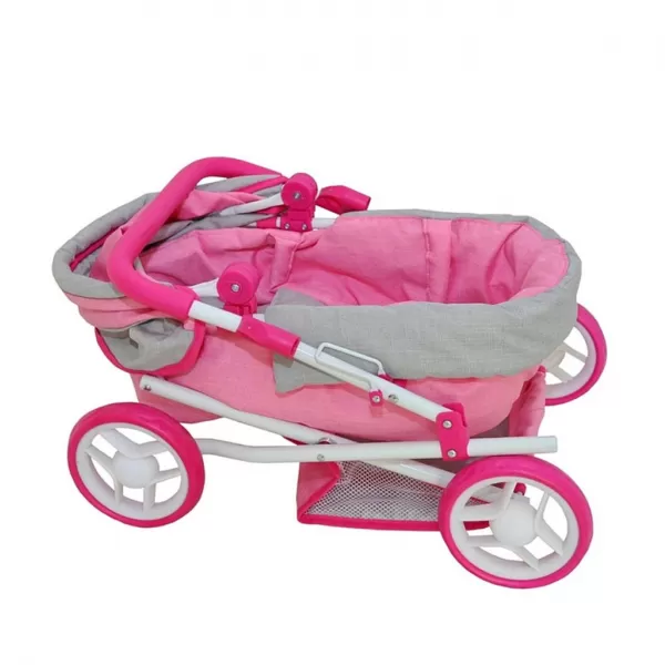 Milly Mally Dětský kočárek pro panenky Alice Prestige Pink