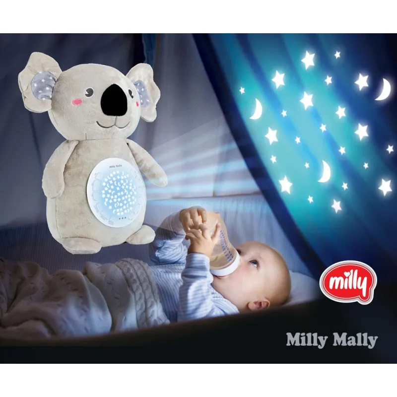 Milly Mally Plyšový usínáček koala s projektorem