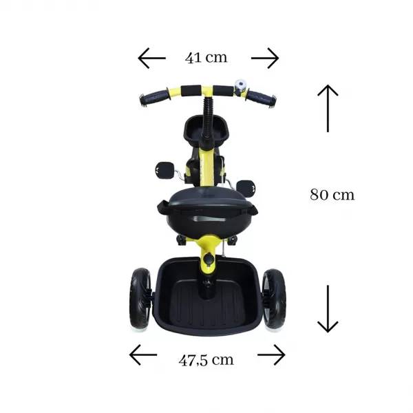 Milly Mally Dětská tříkolka Axel green