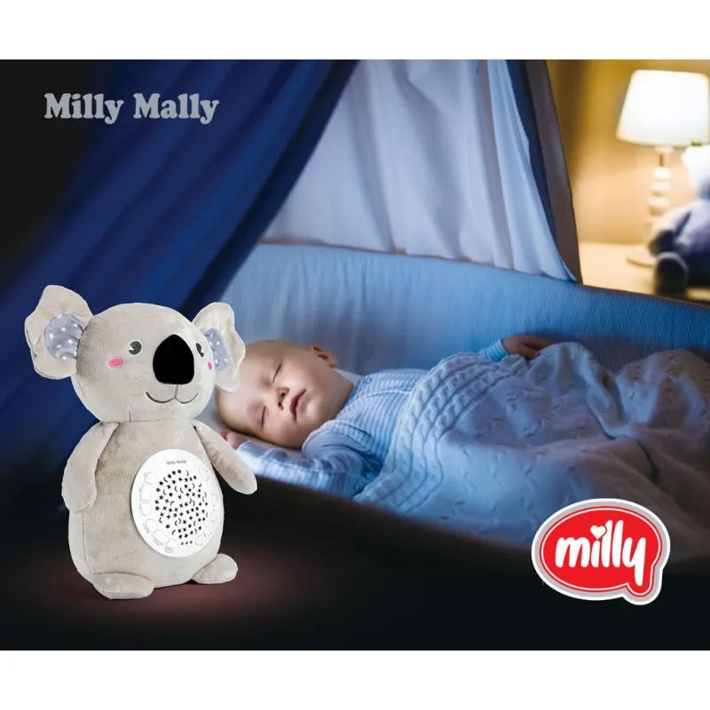 Milly Mally Plyšový usínáček koala s projektorem
