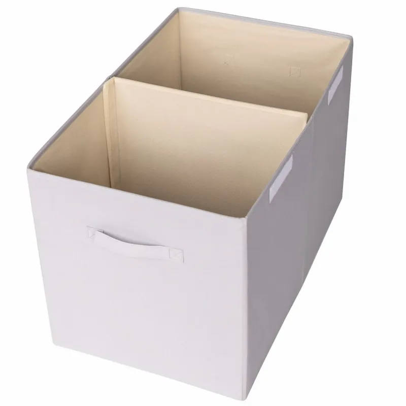 3 SPROUTS Truhla na hračky Recycled Solid/Light Gray