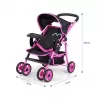 Milly Mally Dětský sportovní kočárek pro panenky Kate Prestige Black