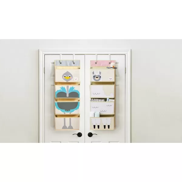 3 SPROUTS Závěsný organizér Llama White