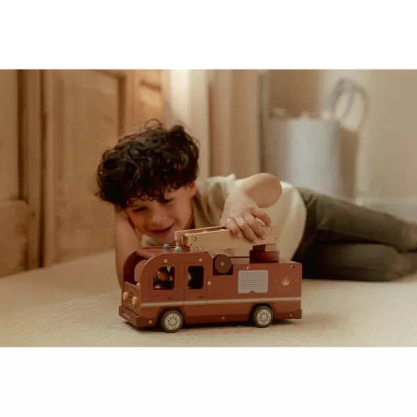 Little Dutch Hasičský náklaďák dřevěný