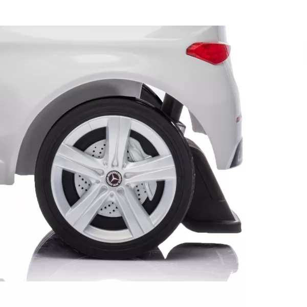 Milly Mally Odrážedlo s vodící tyčí MERCEDES C-Class Deluxe White