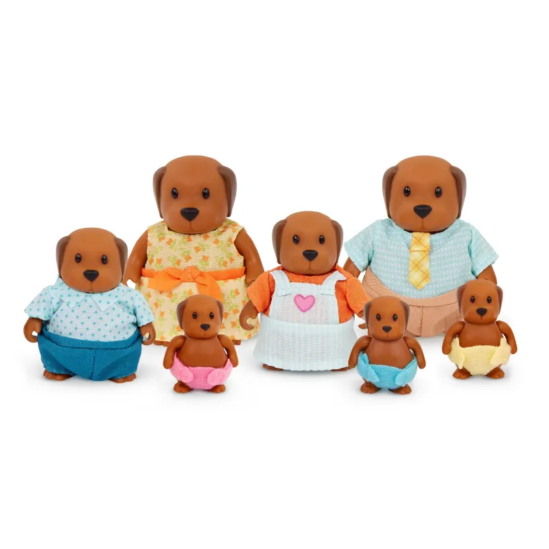 Li‘l Woodzeez Rodina pejsků velká Wagadoodle