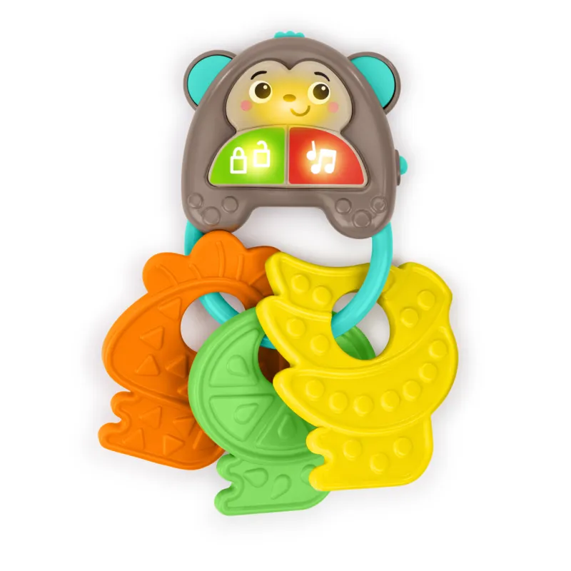 BRIGHT STARTS Hračka hudební klíče MonKeys™ 6m+