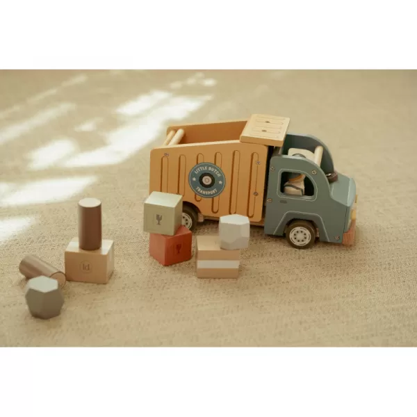 Little Dutch Náklaďák se sklápěčkou dřevěný