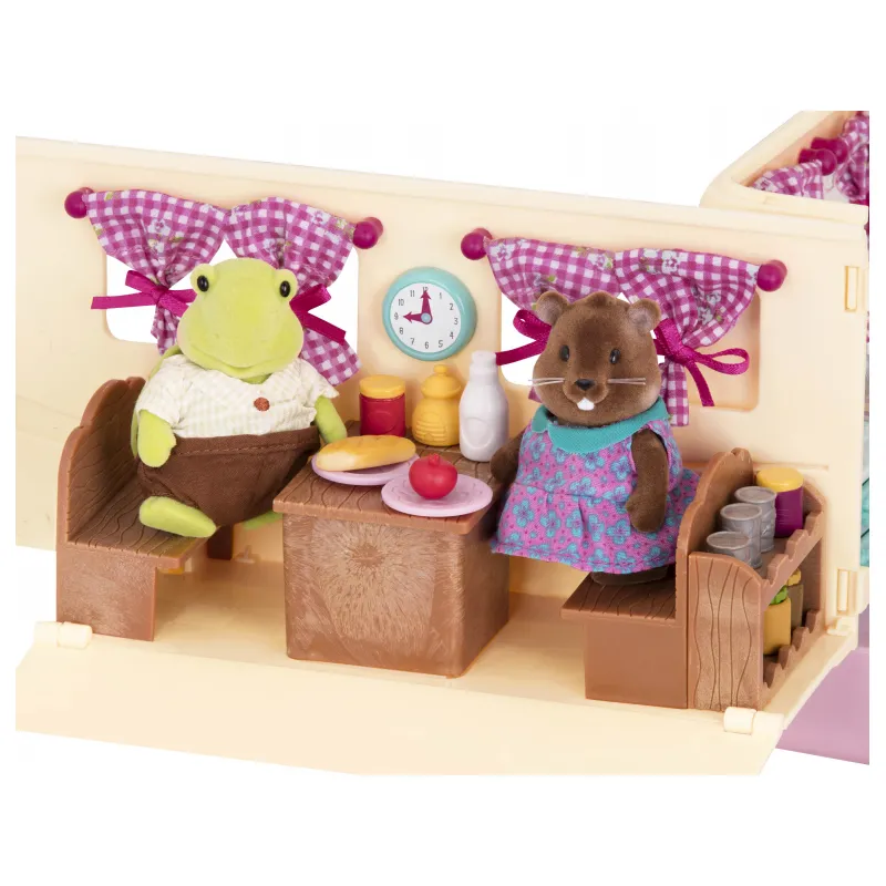 Li‘l Woodzeez Sada na kempování Pink Happy Camper