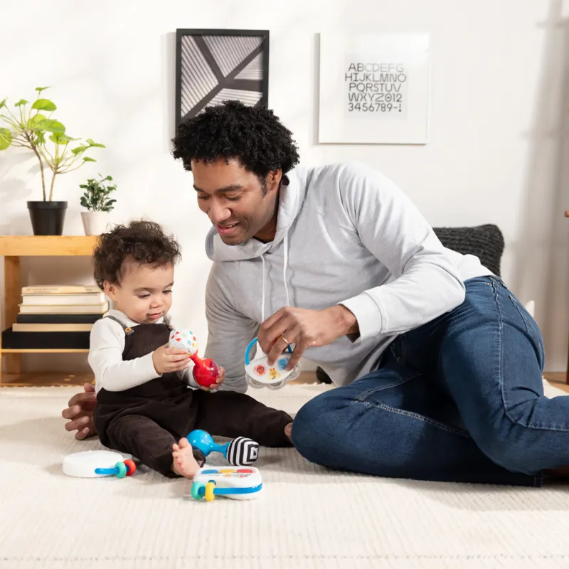 BABY EINSTEIN Hračka chrastítko Shake & Groove™ 2ks, 0m+
