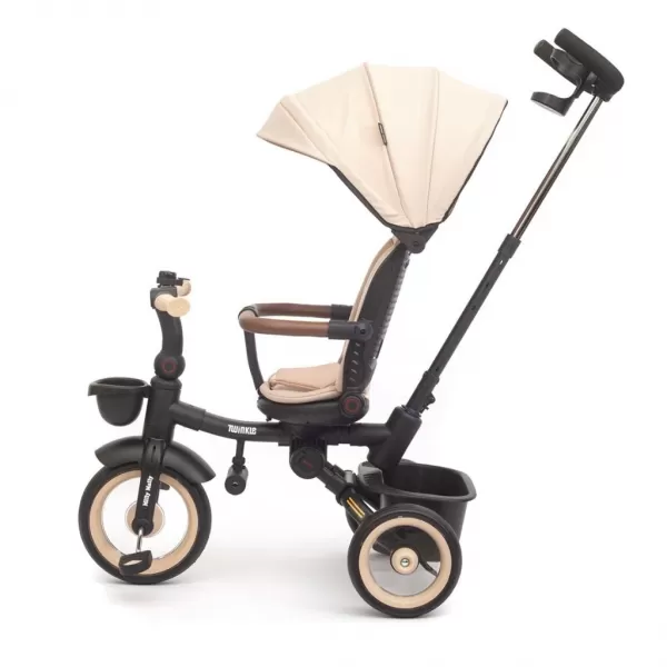 Milly Mally Luxusní dětská tříkolka s osvětlením Twinkle beige