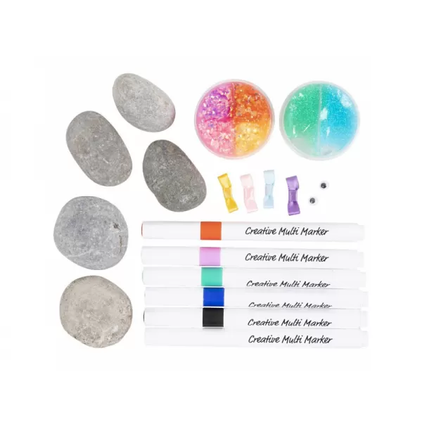 Creativ Company Kreativní sada Craft Kit Stone Decoration Monster