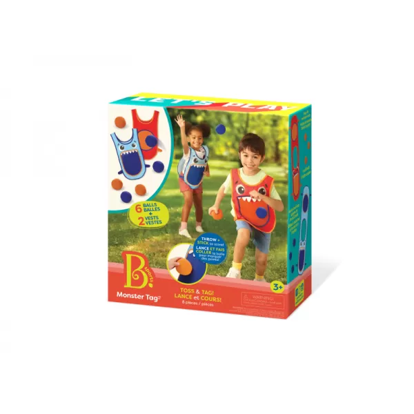 B-Toys Vesty s míčky Monster Tag