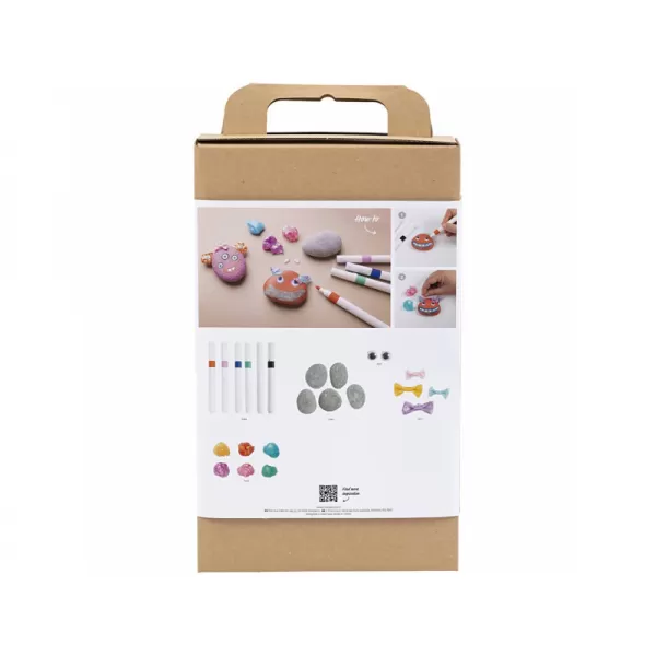 Creativ Company Kreativní sada Craft Kit Stone Decoration Monster