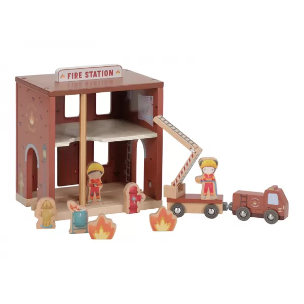 Little Dutch Hasičská stanice dřevěná