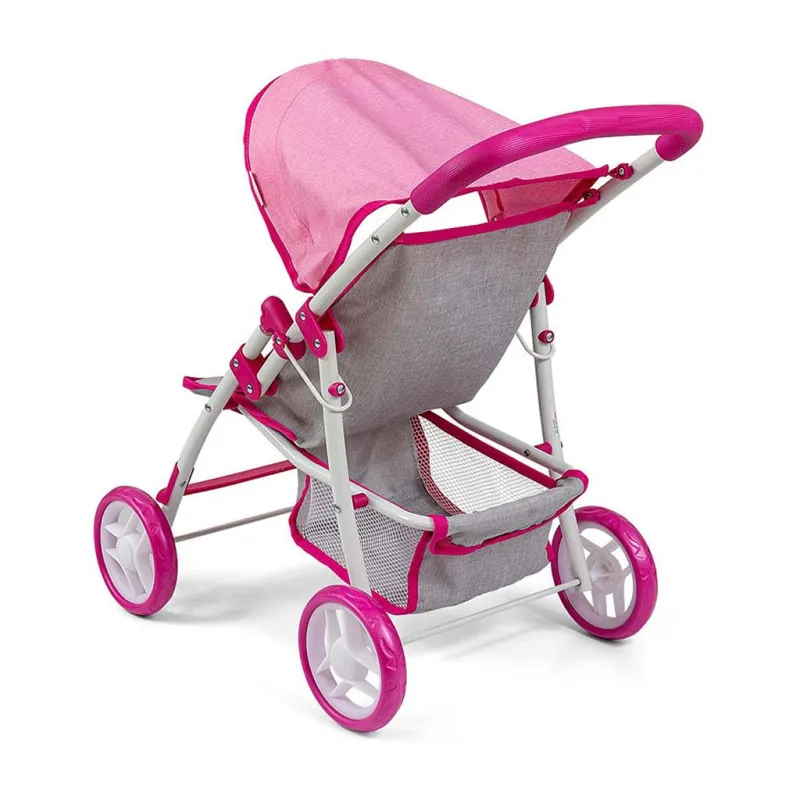 Milly Mally Dětský sportovní kočárek pro panenky Natalie Prestige Pink