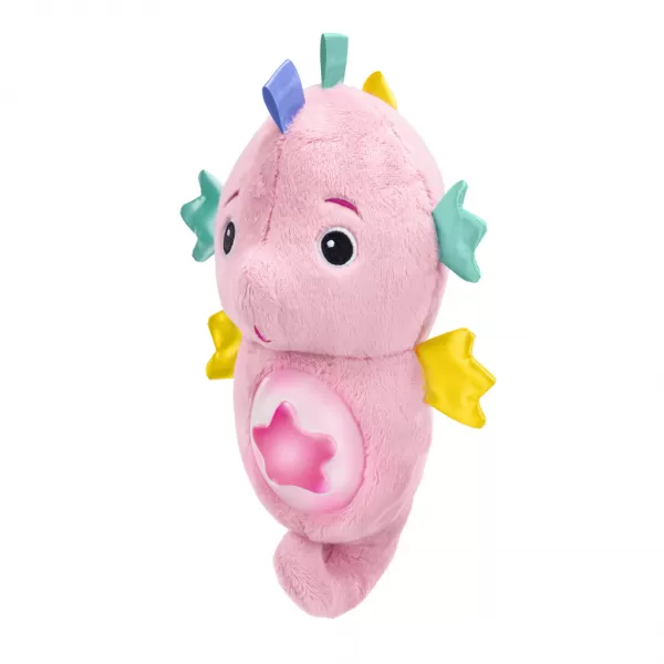 BABY EINSTEIN Hračka uklidňující se senzorem pláče mořský koník růžový Sea Dreams Seahorse™ 0m+