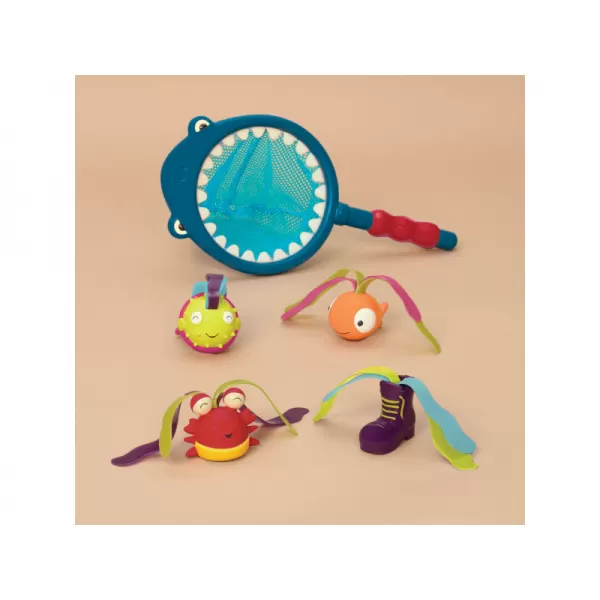 B.toys Podběrák s hračkami na potápění Žralok Finley