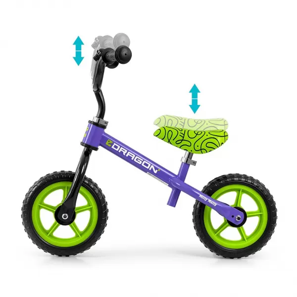Milly Mally Dětské balanční kolo Dragon violet