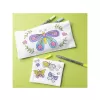 Creativ Company Kreativní sada Mini Craft Kit Textile Colouring Butterflies