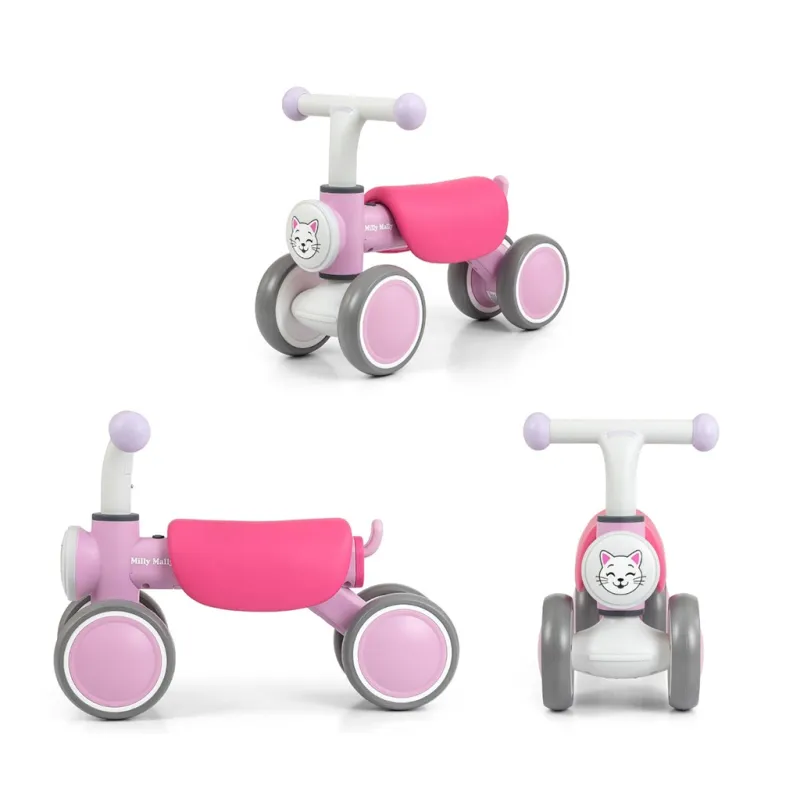 Milly Mally Dětské odrážedlo York pink