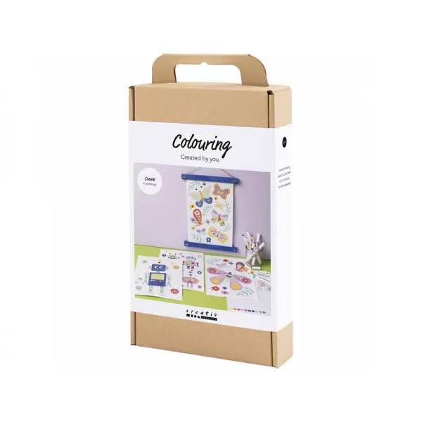 Creativ Company Kreativní sada Craft Kit Colouring Butterfly & Robot