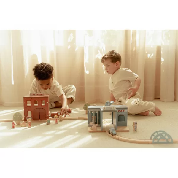 Little Dutch Hasičská stanice dřevěná