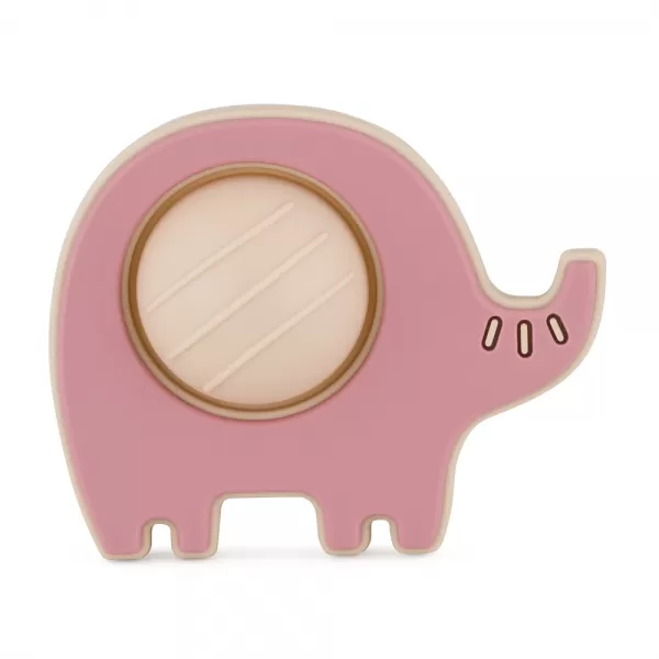 PETITE&MARS Hračka silikonová Elephant 6m+