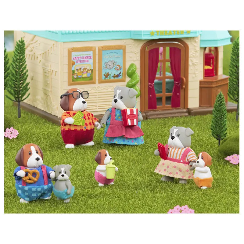 Li‘l Woodzeez Rodina pejsků velká Digglesby