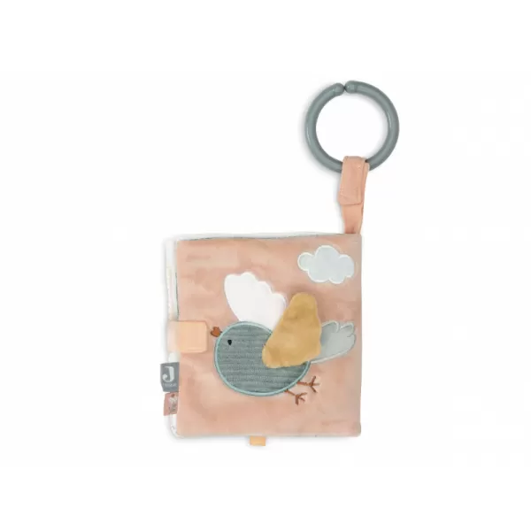 Jollein Textilní knížka s aktivitami Lovely Birds