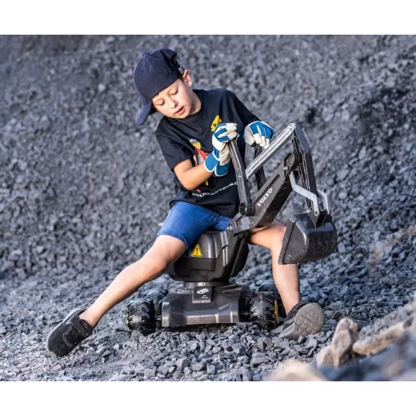 Milly Mally Dětský bagr Rolly Toys Digger Volvo