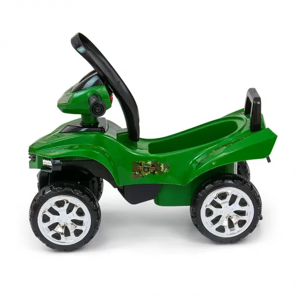 Milly Mally Dětské odrážedlo se zvukem Čtyřkolka Monster Military