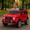 Baby Mix Elektrické autíčko Mercedes-Benz G63 AMG červené
