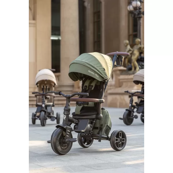 QPLAY Tříkolka Comfo Max, 8 v 1, věk 10-72 měsíců