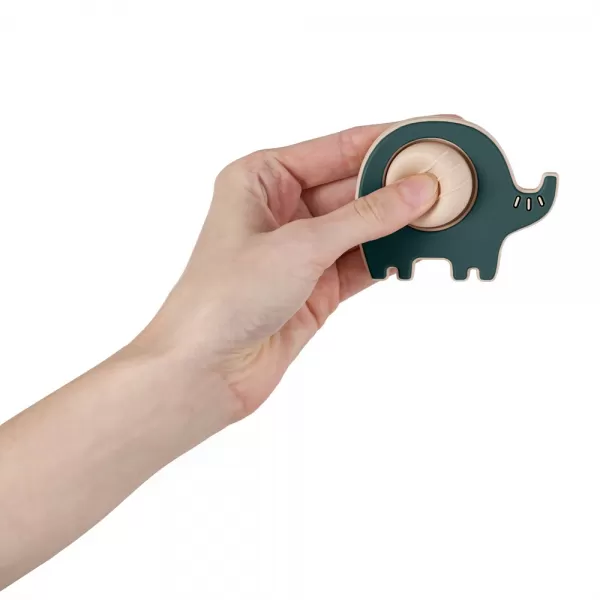 PETITE&MARS Hračka silikonová Elephant 6m+