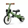 Milly Mally Dětská tříkolka 5v1 Optimus Max s vodící tyčí green