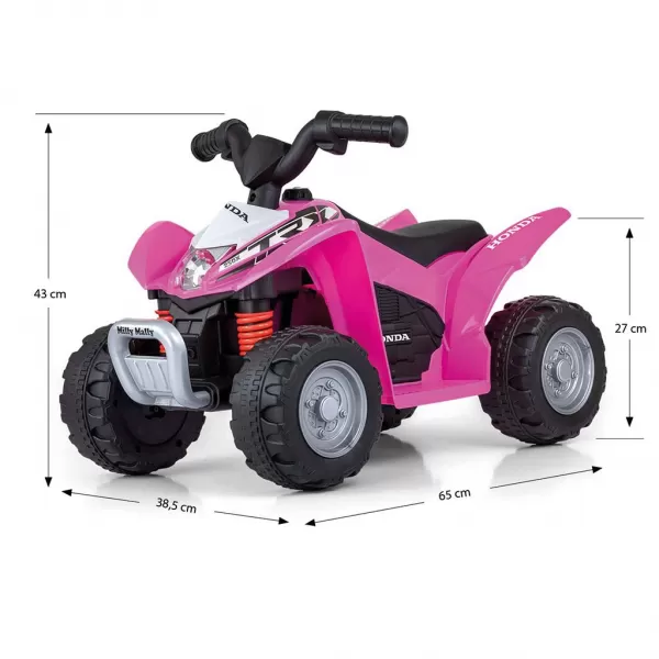 Milly Mally Elektrická čtyřkolka Honda ATV