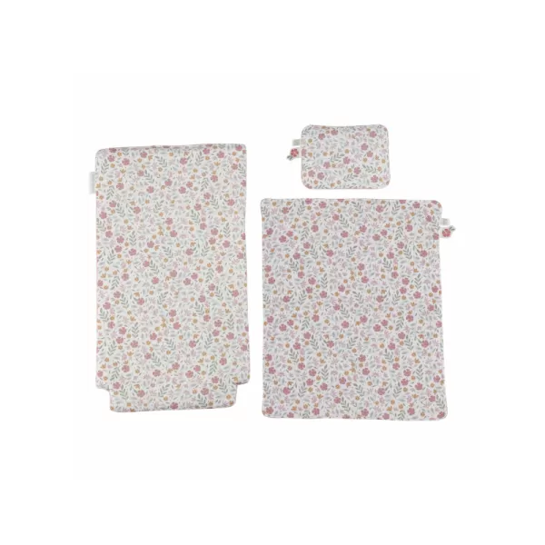 Little Dutch Kočárek pro panenky dřevěný s peřinkou