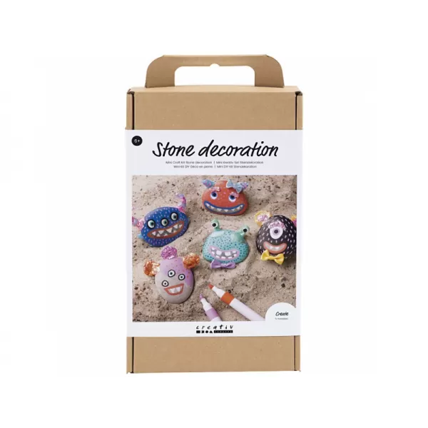 Creativ Company Kreativní sada Craft Kit Stone Decoration Monster
