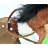 Milly Mally Houpací koník s melodií Jurášek tmavě hnědý