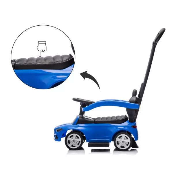 Milly Mally Odrážedlo s vodící tyčí MERCEDES C-Class Deluxe Blue