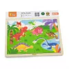 Viga Dětské dřevěné puzzle Dino