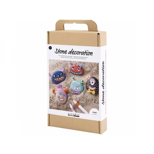 Creativ Company Kreativní sada Craft Kit Stone Decoration Monster