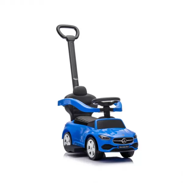 Milly Mally Odrážedlo s vodící tyčí MERCEDES C-Class Deluxe Blue