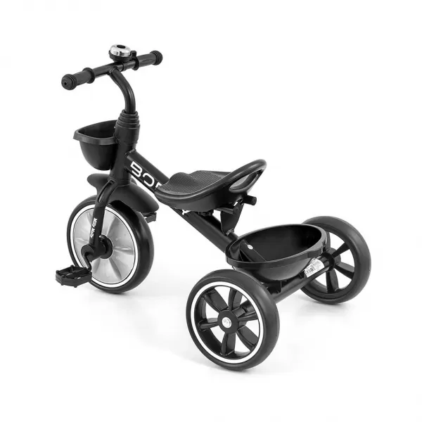 Milly Mally Dětská tříkolka odrážedlo Bobby Black