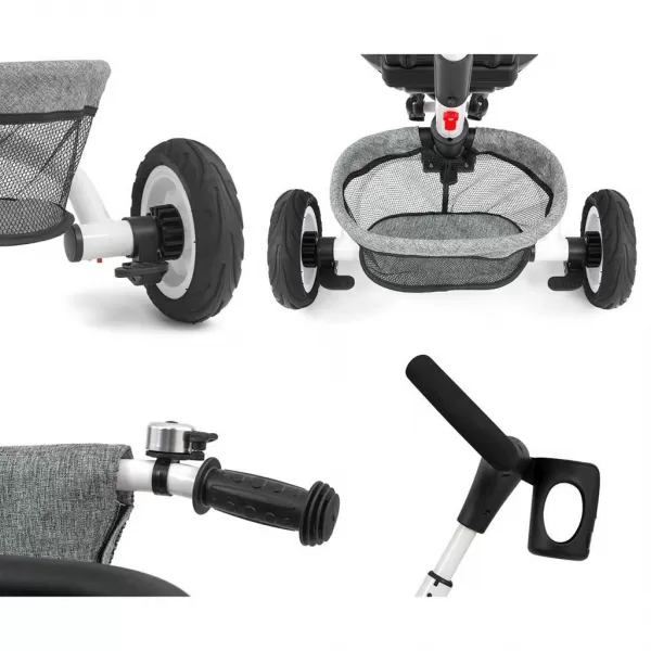 Milly Mally Dětská tříkolka 6v1 Stanley grey